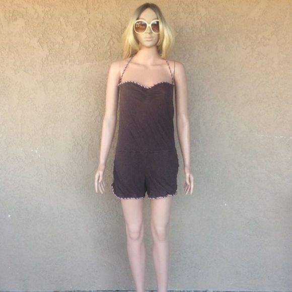 Stella McCartney Boat Neck Halter Romper - Picture 2 of 10